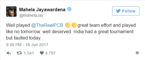 india-pakistan match tweets