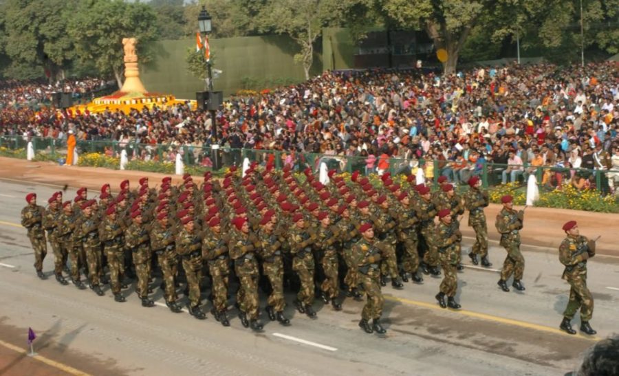 Army-Men-Taking-Part-In-Independence-Day-Parade