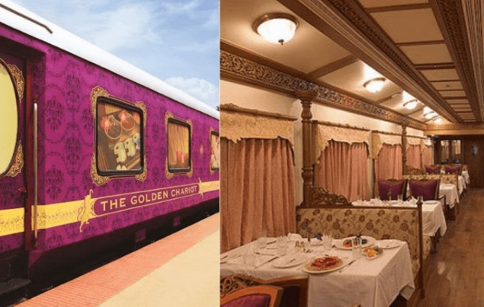 Four of the best luxury sleeper trains in India 
Golden Chariot 
readersride.com