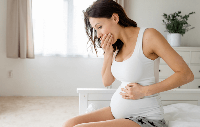 What are the common symptoms of pregnancy
Nausea and Vomiting 
readersride.com
